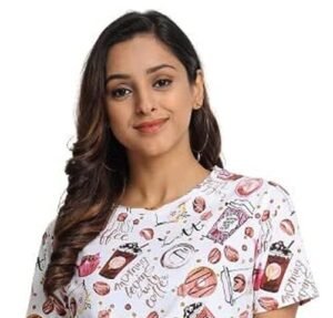 Online Fashion Store for Women -Women’s Printed Cotton T-Shirt
