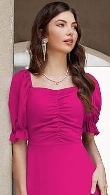 Online Fashion Hub - A-Line Maxi Dress