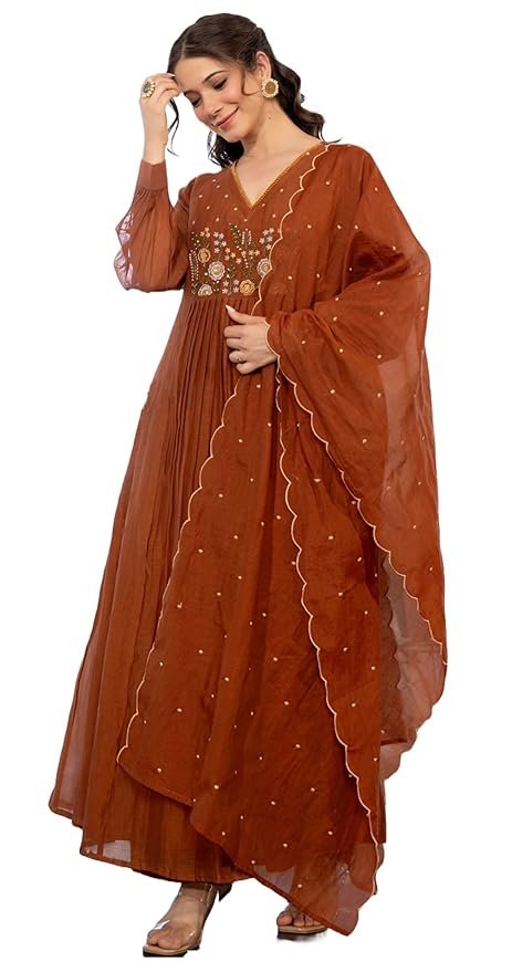 Women's Fashion Online - Stylish Cotton Kurta Set for Women
